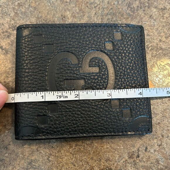 NWOT GUCCI Jumbo GG Leather Men’s Bifold Wallet - Picture 12 of 15